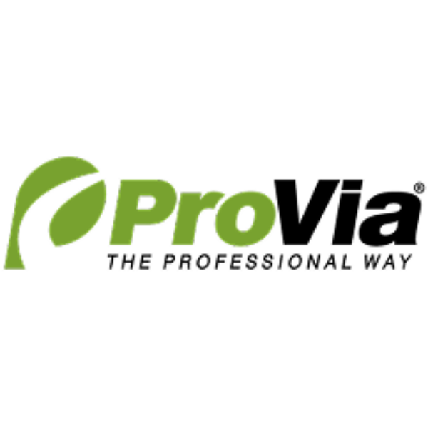 ProVia logo with green leaf design